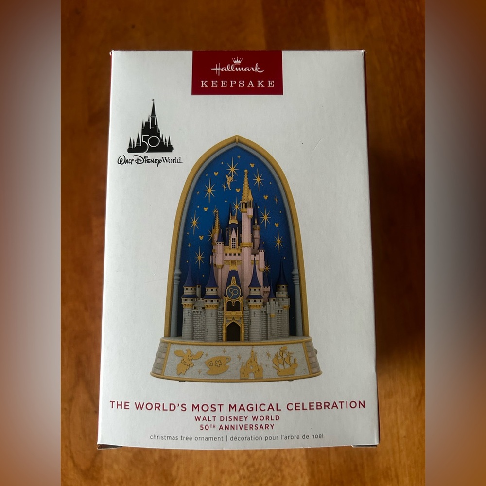 Hallmark 2022 MK Disney Musical Castle Keepsake Ornament BNWT